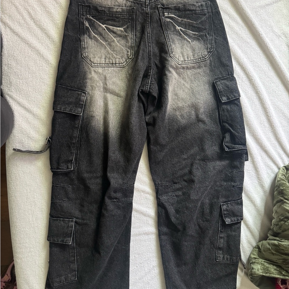 Black Cargo Pants